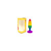 Plug anal multicouleur taille M 